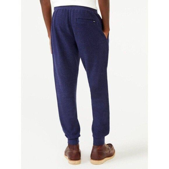 Sweatpants  . Tapered Leg . Size: Small {34-36} . Jacquard Rib . Pull on Style - Picture 4 of 6